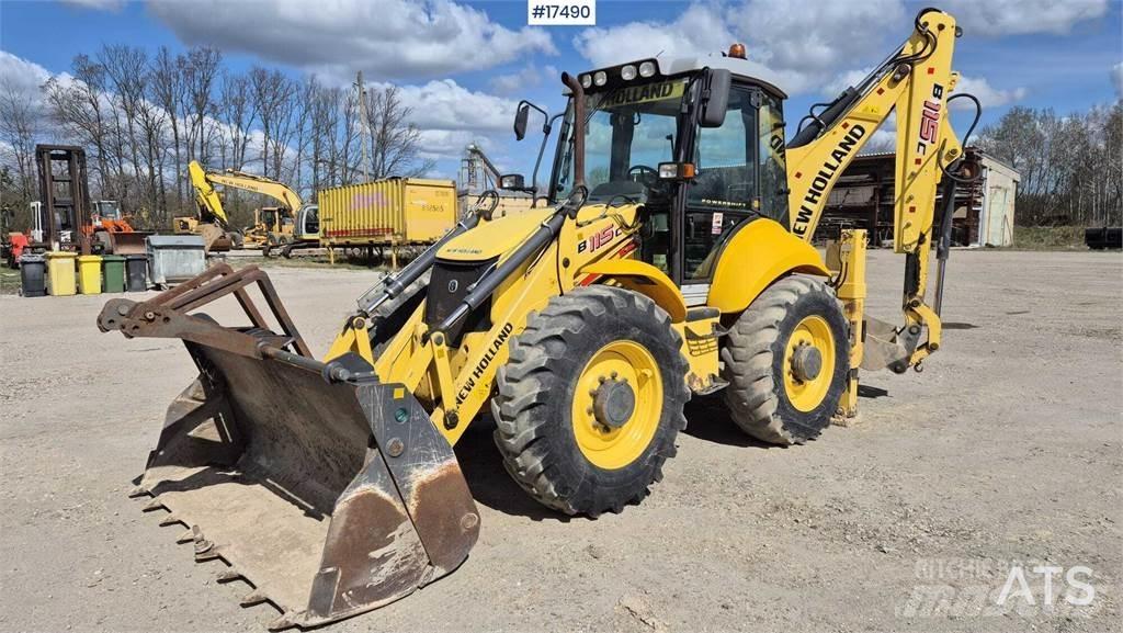 New Holland B 115C Retroescavadeiras