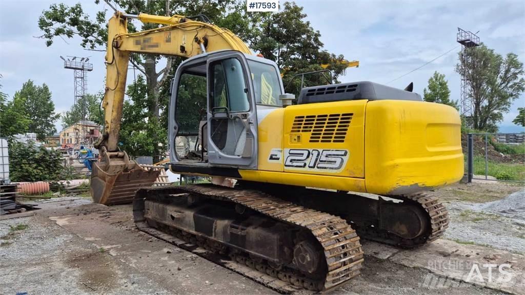 New Holland E215 Escavadeiras de esteiras