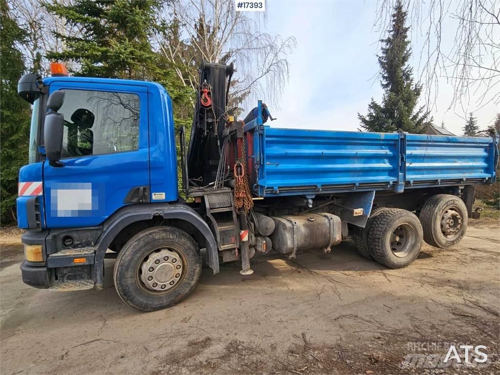 Scania 94G z HDS Camiões grua