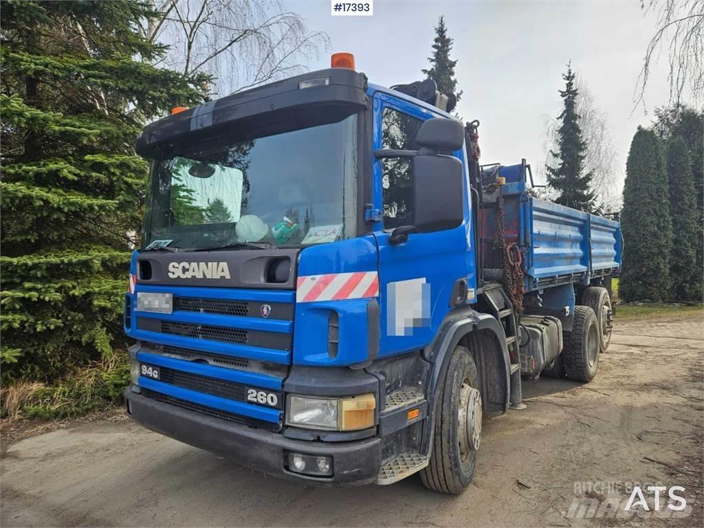 Scania 94G z HDS Camiões grua