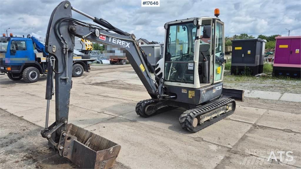 Terex TC 37 Miniescavadeiras