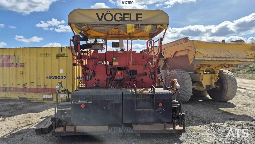 Vögele SUPER 1600 Espalhadoras de asfalto