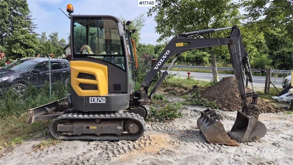 Volvo ECR25D Miniescavadeiras