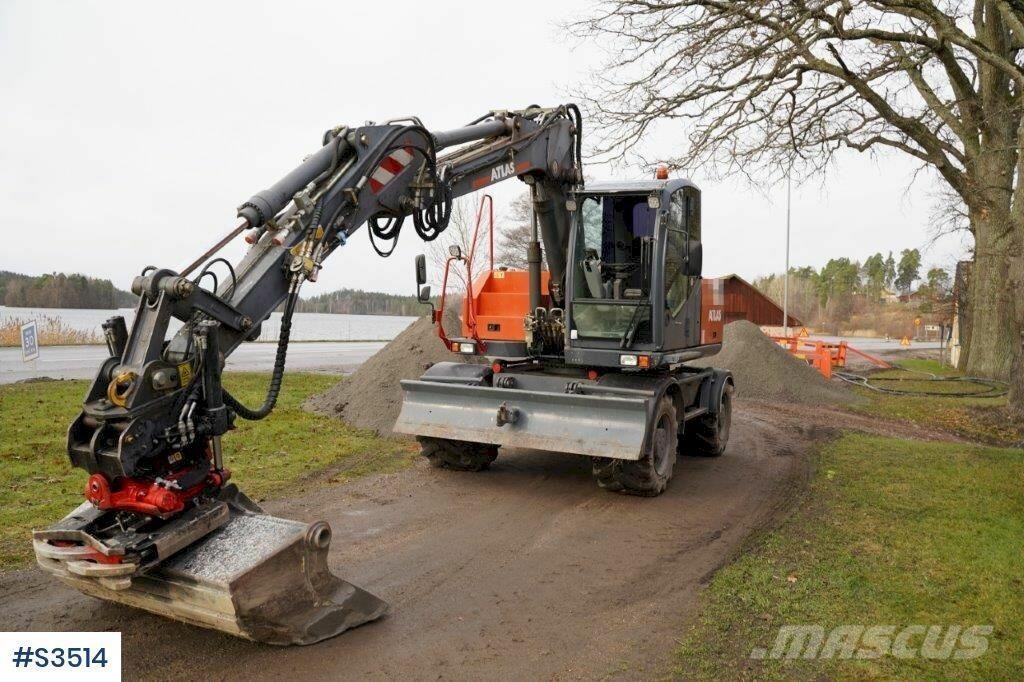 Atlas 140W Excavator Escavadeiras de esteiras