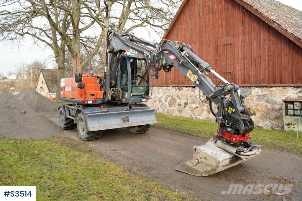Atlas 140W Excavator Escavadeiras de esteiras