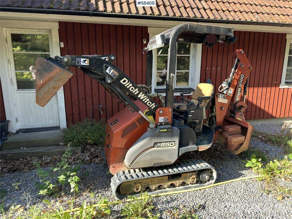 Ditch Witch XT850 Minicarregadeiras