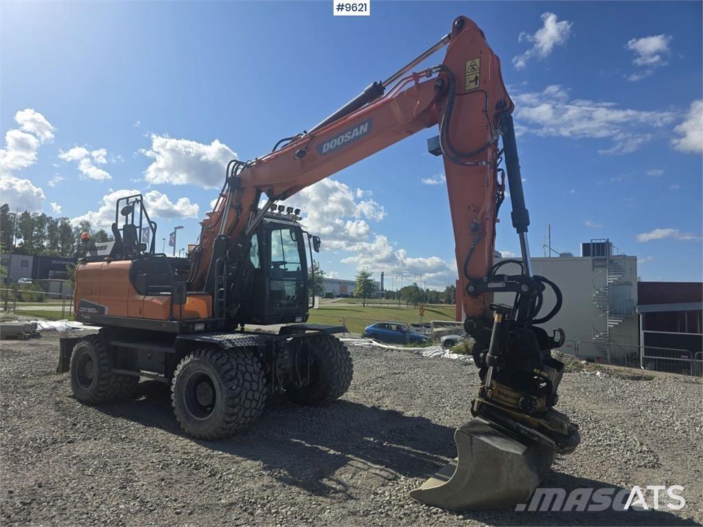 Doosan DX160W-5 Escavadoras de rodas
