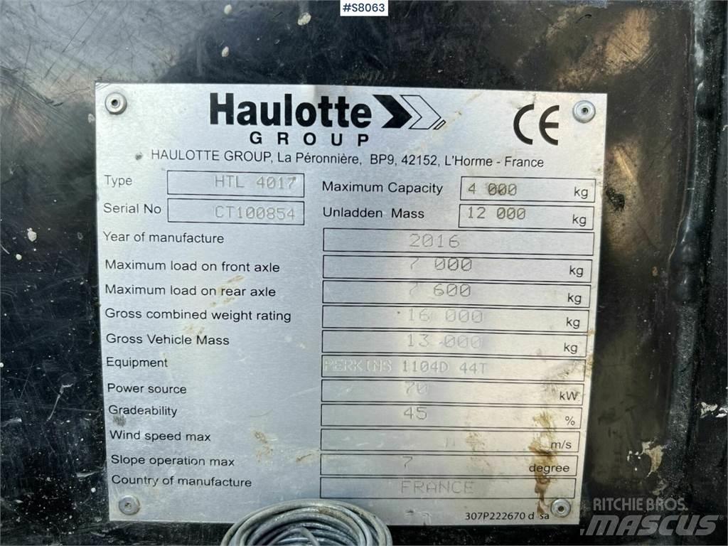 Haulotte HTL4017 Manipulador telescópico