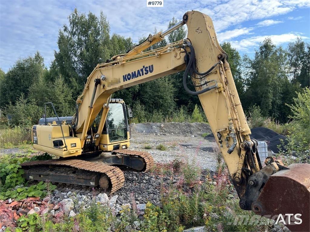 Komatsu PC210LC-8 Escavadeiras de esteiras