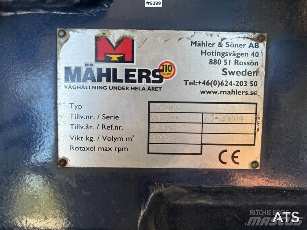  Mãhlers T-250 Acessórios de betonagem