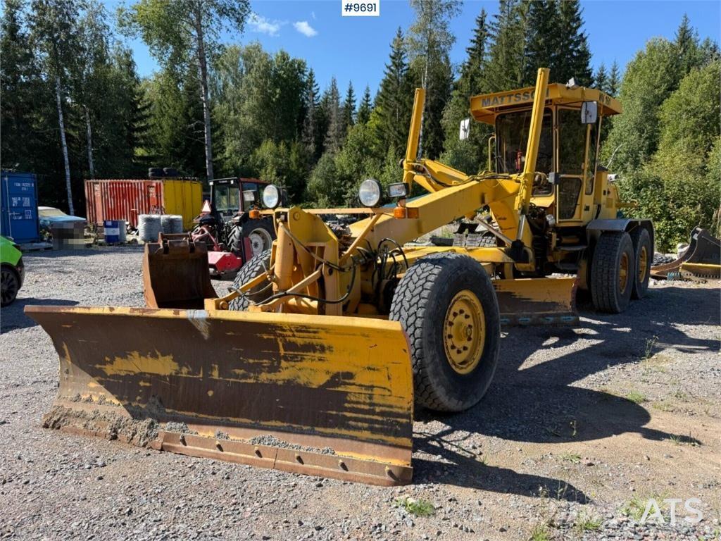 Mattsson NV 161 Motoniveladoras