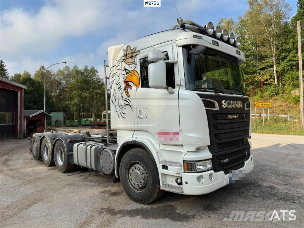 Scania R560 8X4 Camiões Ampliroll