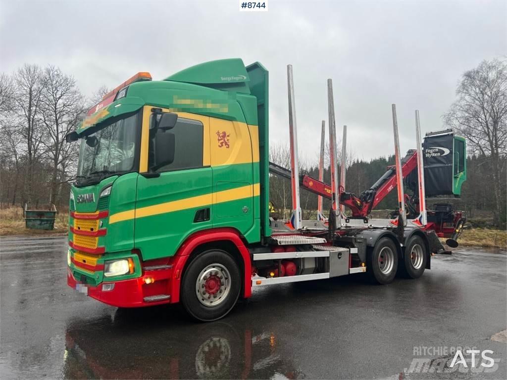 Scania R650 6X4 Caminhões de transporte de troncos