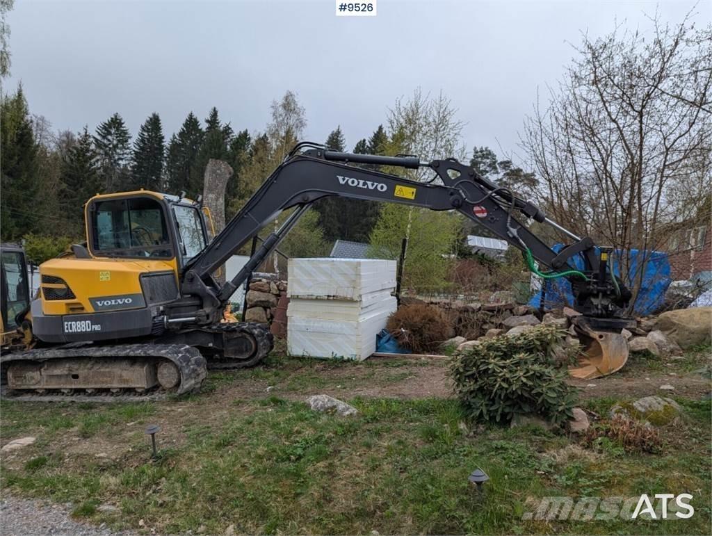 Volvo ECR88D PRO Escavadoras Midi 7t - 12t