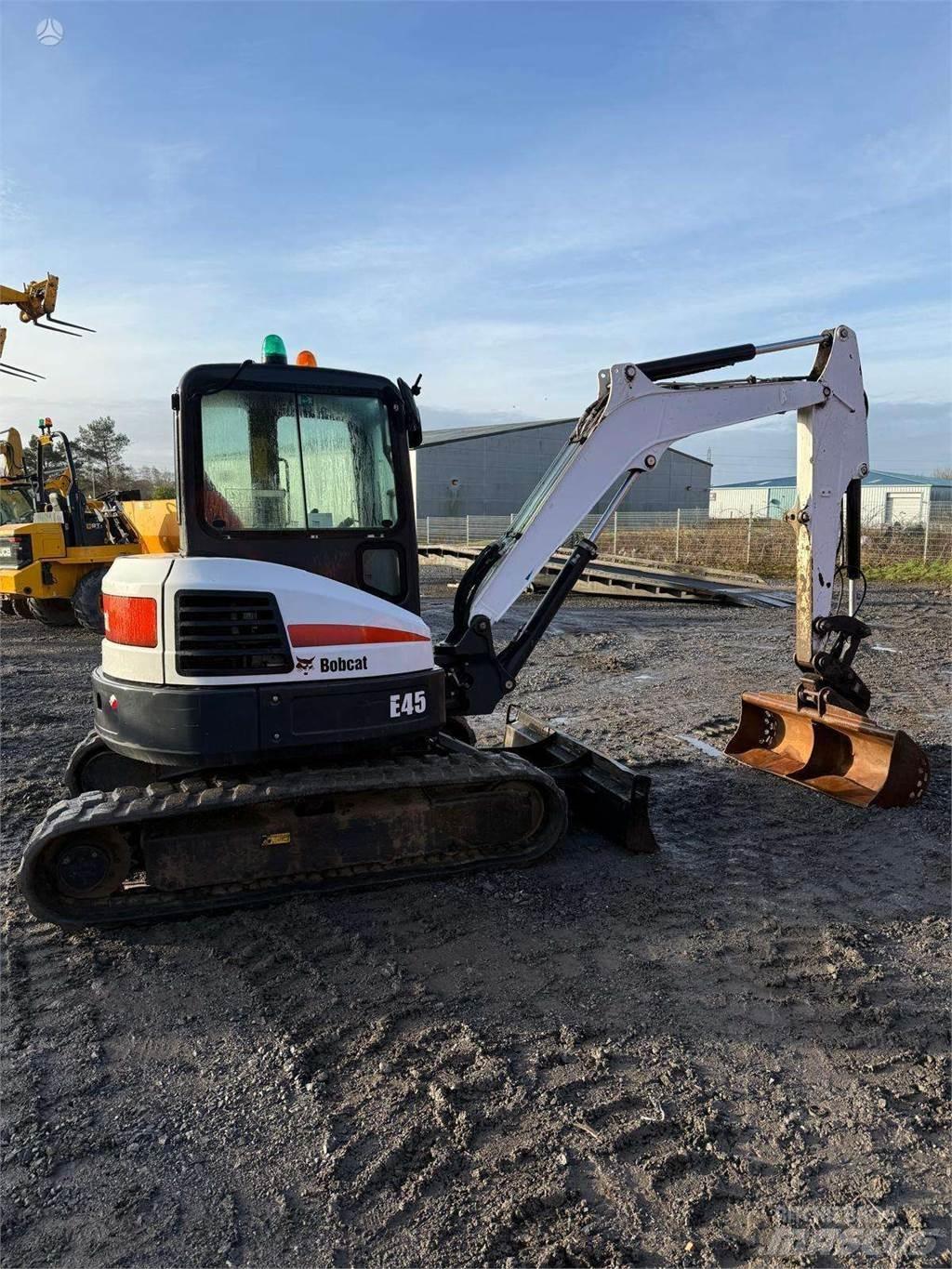 Bobcat E45 Escavadeiras de esteiras
