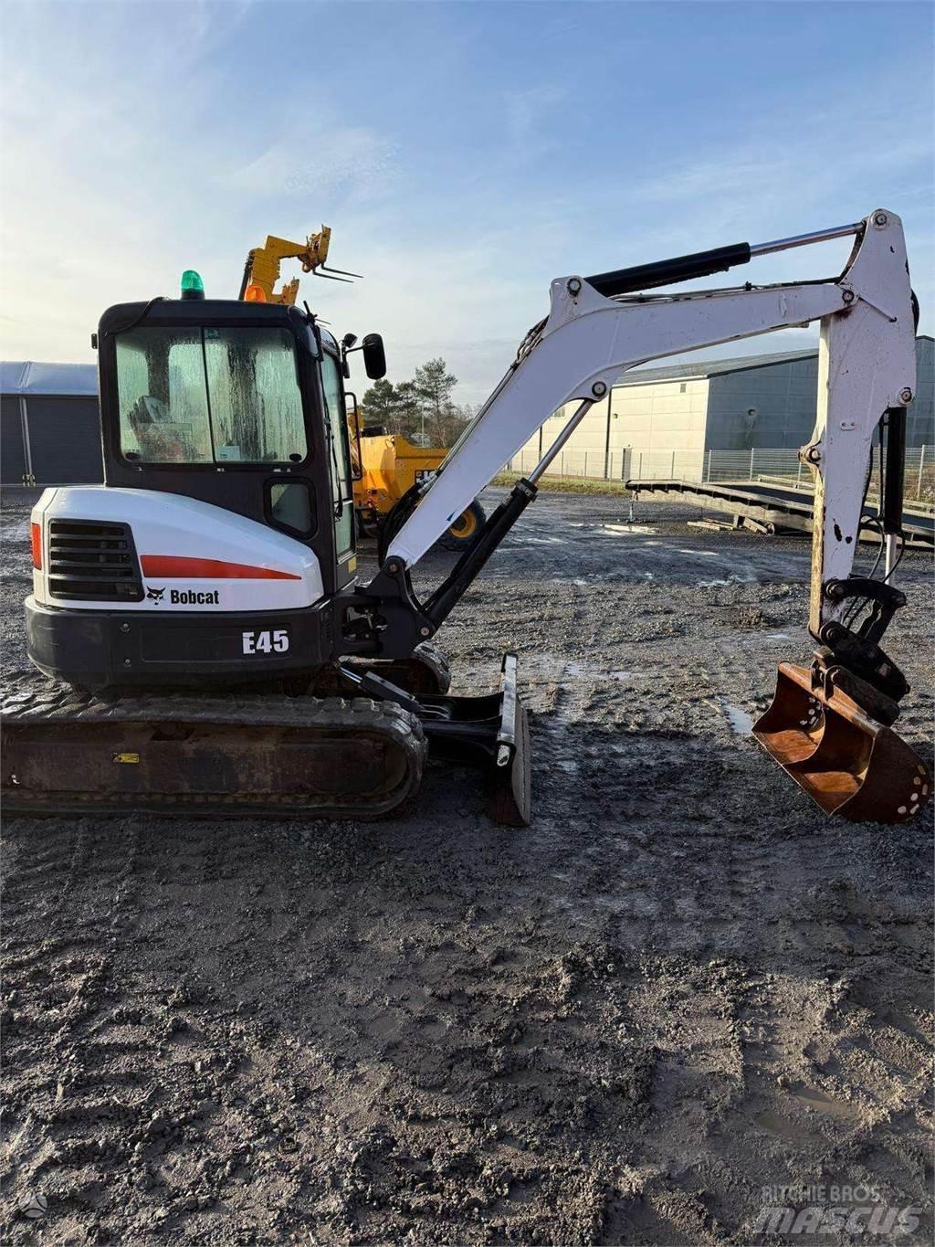 Bobcat E45 Escavadeiras de esteiras