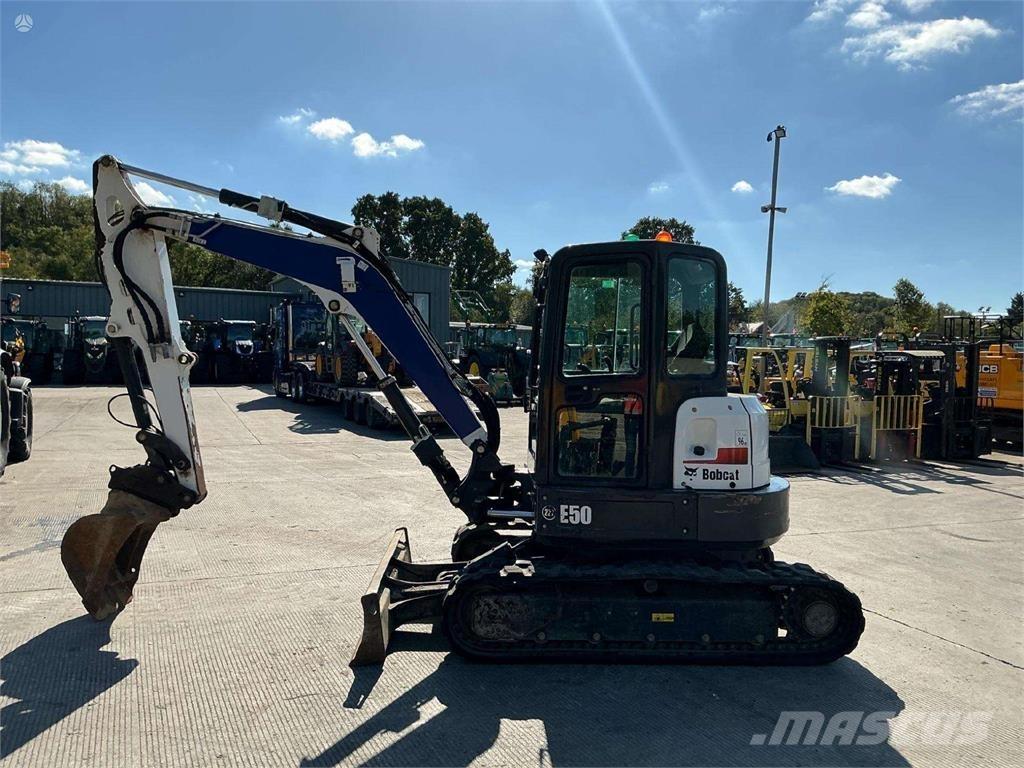 Bobcat E50 Escavadeiras de esteiras