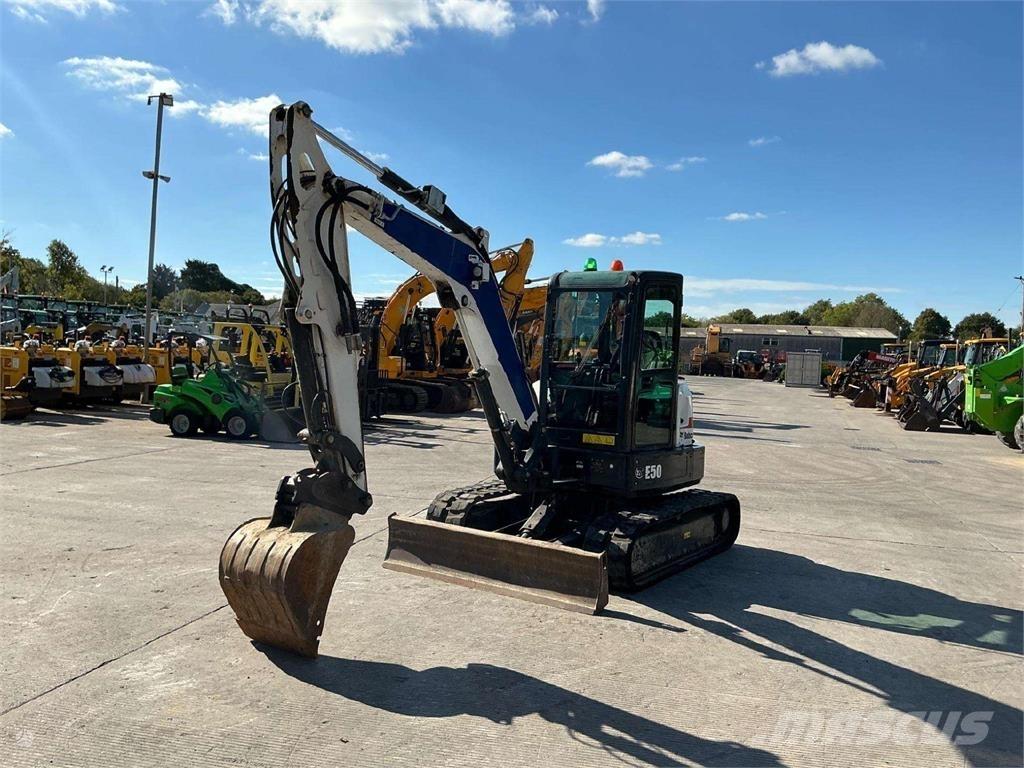 Bobcat E50 Escavadeiras de esteiras