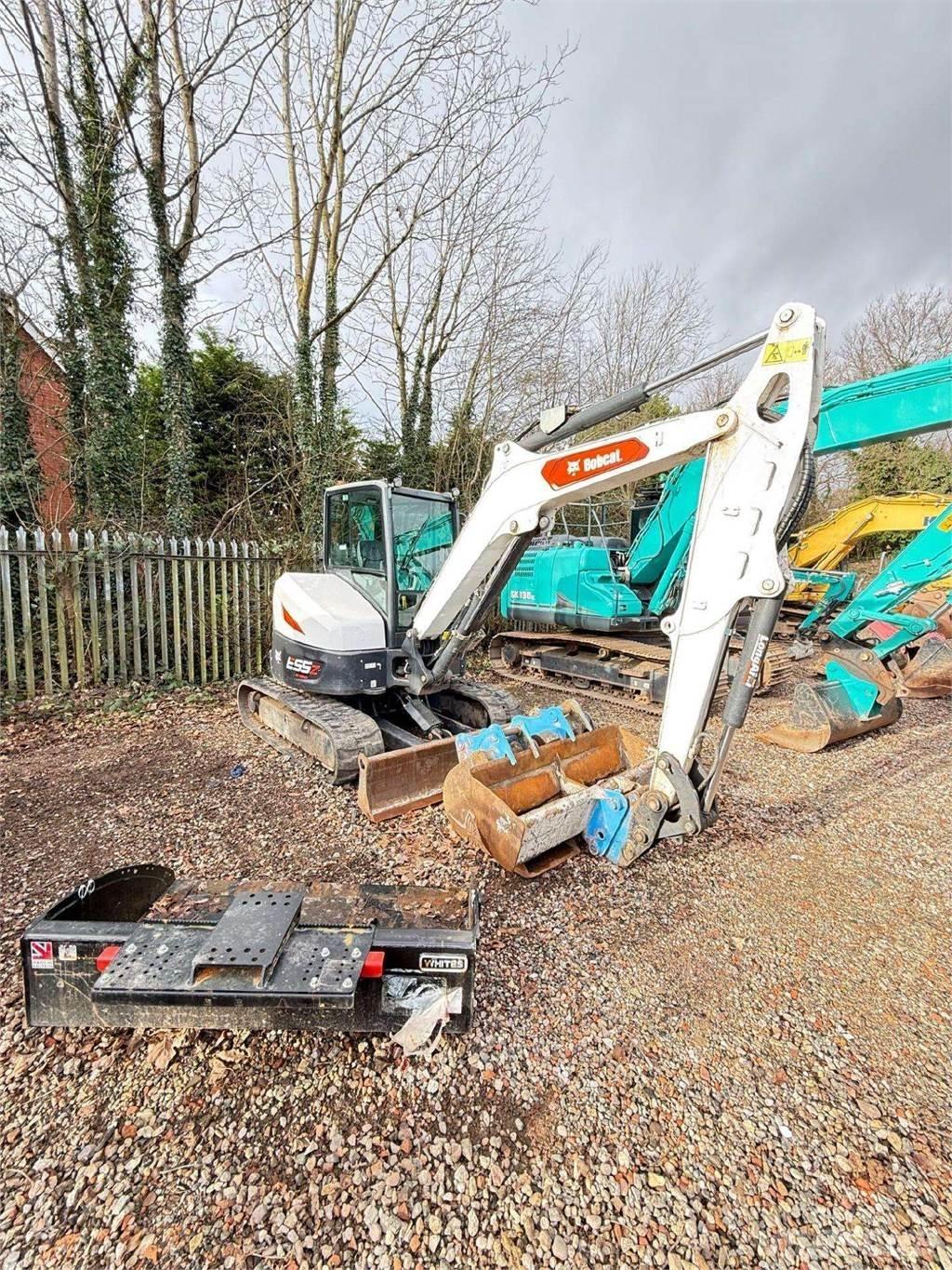 Bobcat E55z Escavadeiras de esteiras