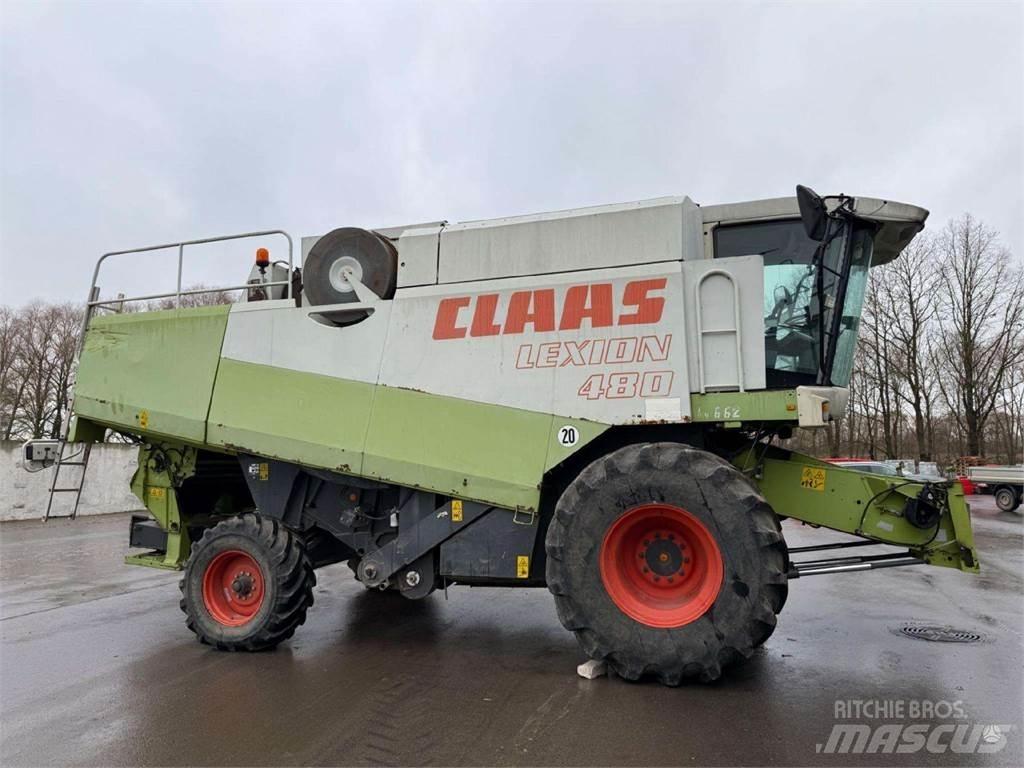CLAAS LEXION 480 Ceifeiras debulhadoras
