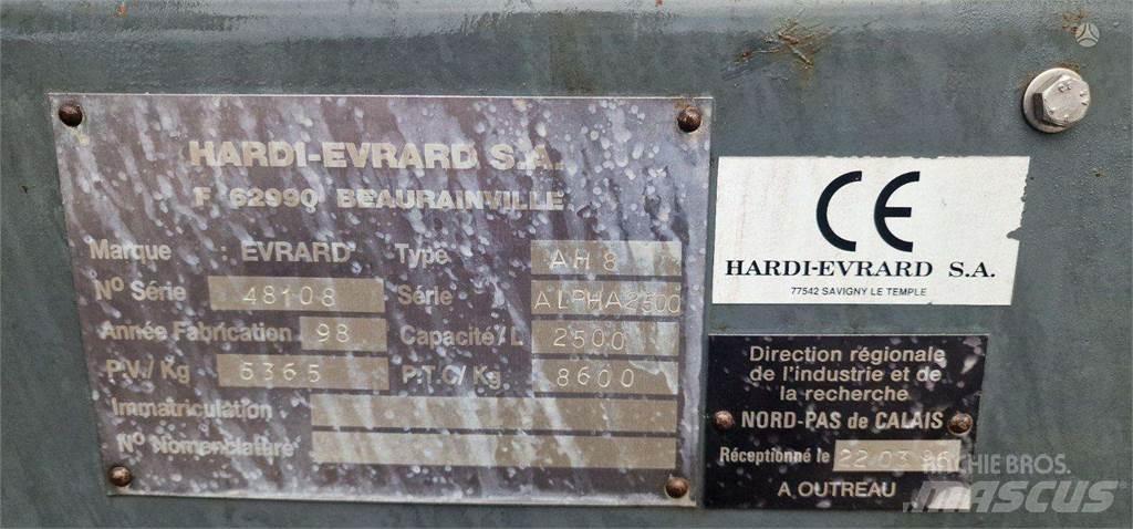 Evrard HARDI Pulverizadores Automotrizes