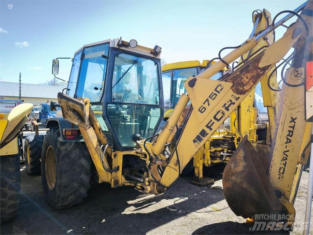 Ford 675d Carregadoras frontais e escavadoras