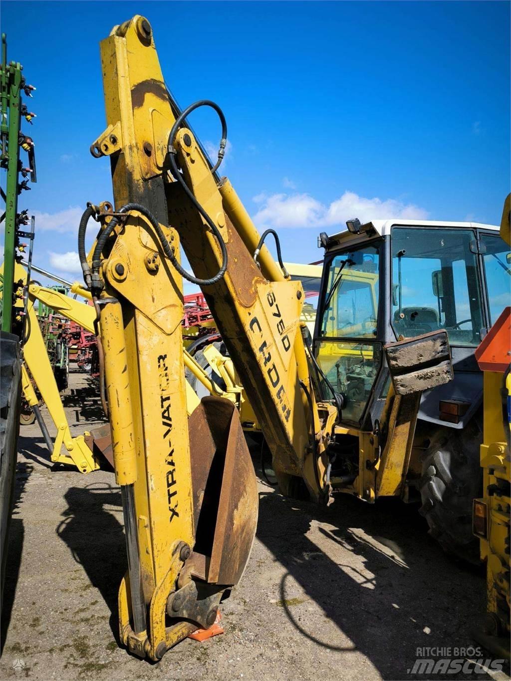 Ford 675d Carregadoras frontais e escavadoras
