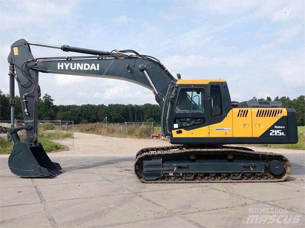 Hyundai R215 Escavadeiras de esteiras