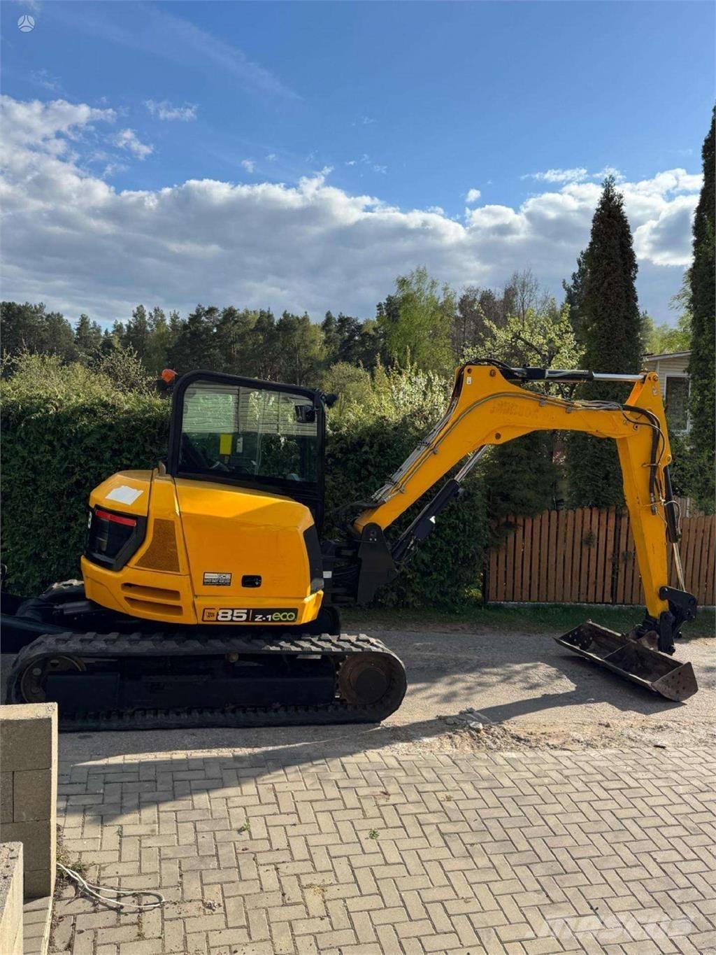JCB 85Z-1 Escavadeiras de esteiras