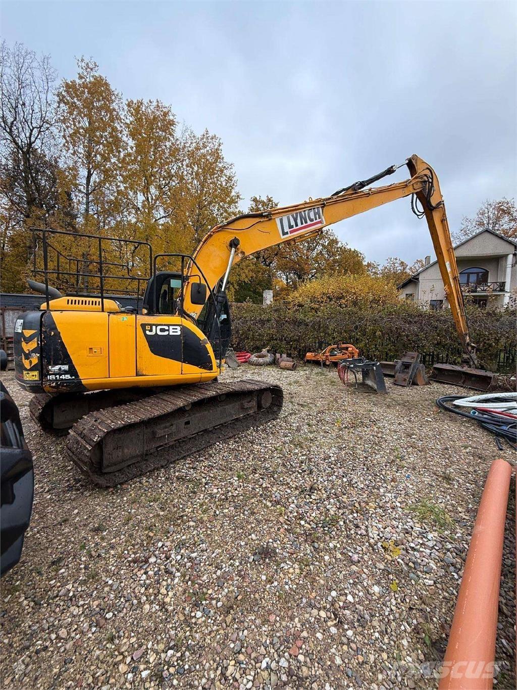 JCB JS145LR Escavadeiras de esteiras