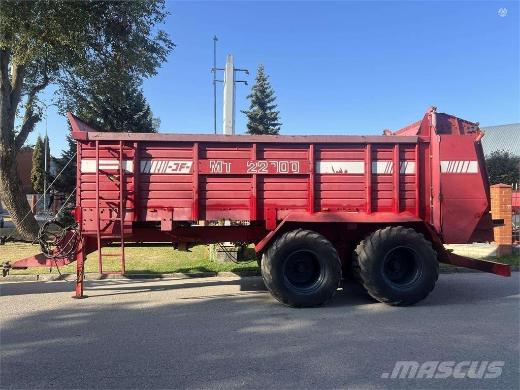 JF MT 22000 Cortadores, moinhos e desenroladores de fardos