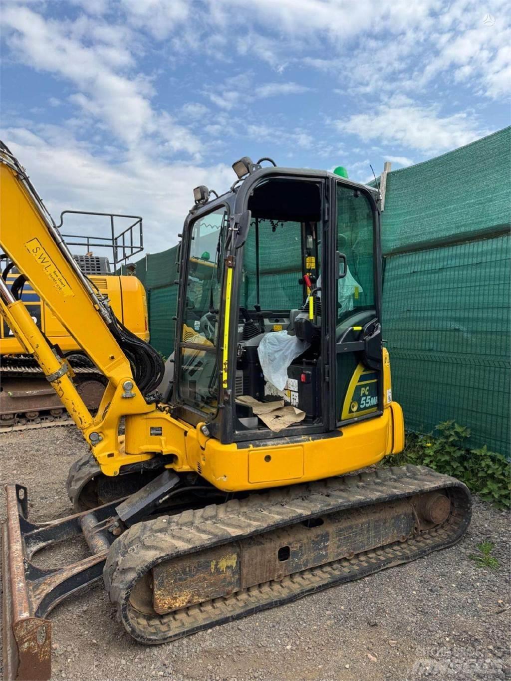 Komatsu PC55MR-5 Escavadeiras de esteiras