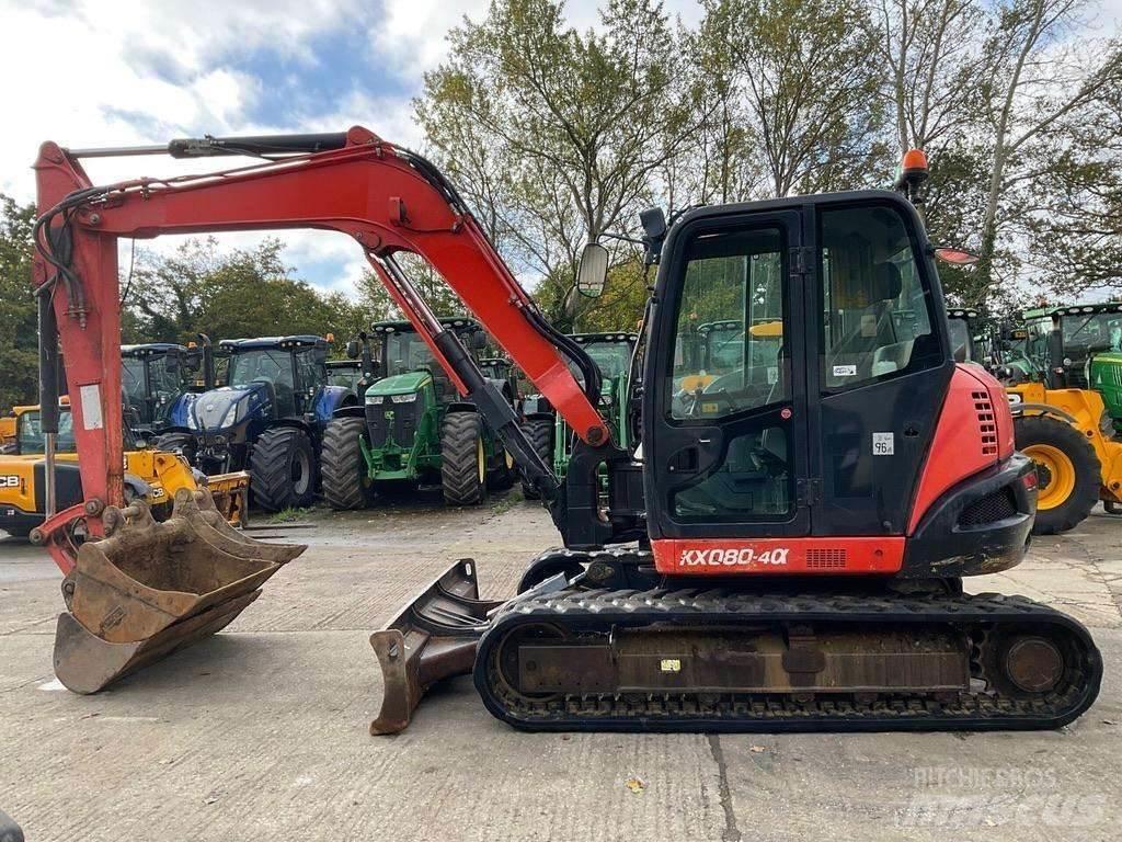 Kubota KX080-4 Escavadeiras de esteiras