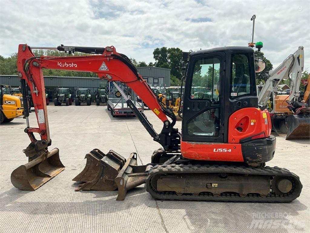 Kubota U55-4 Escavadeiras de esteiras