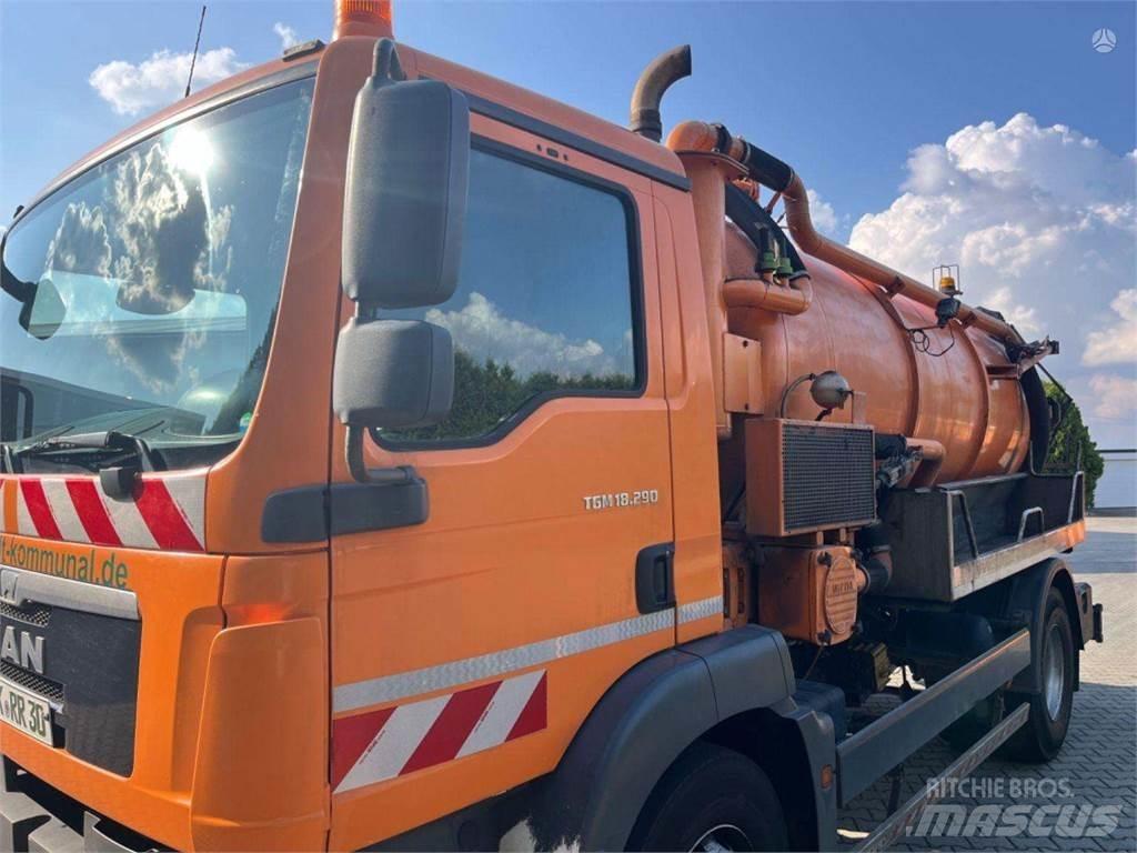 MAN TGM 18.290 Camiões Aspiradores Combi