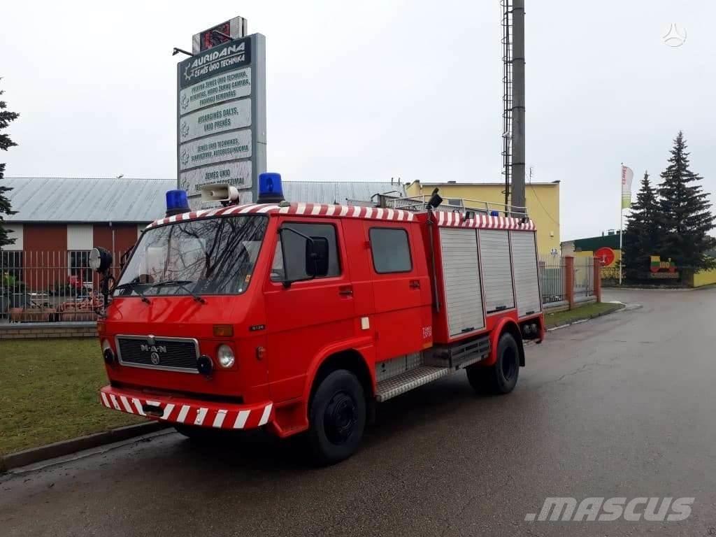 MAN VW 9136 Caminhões de bombeiros
