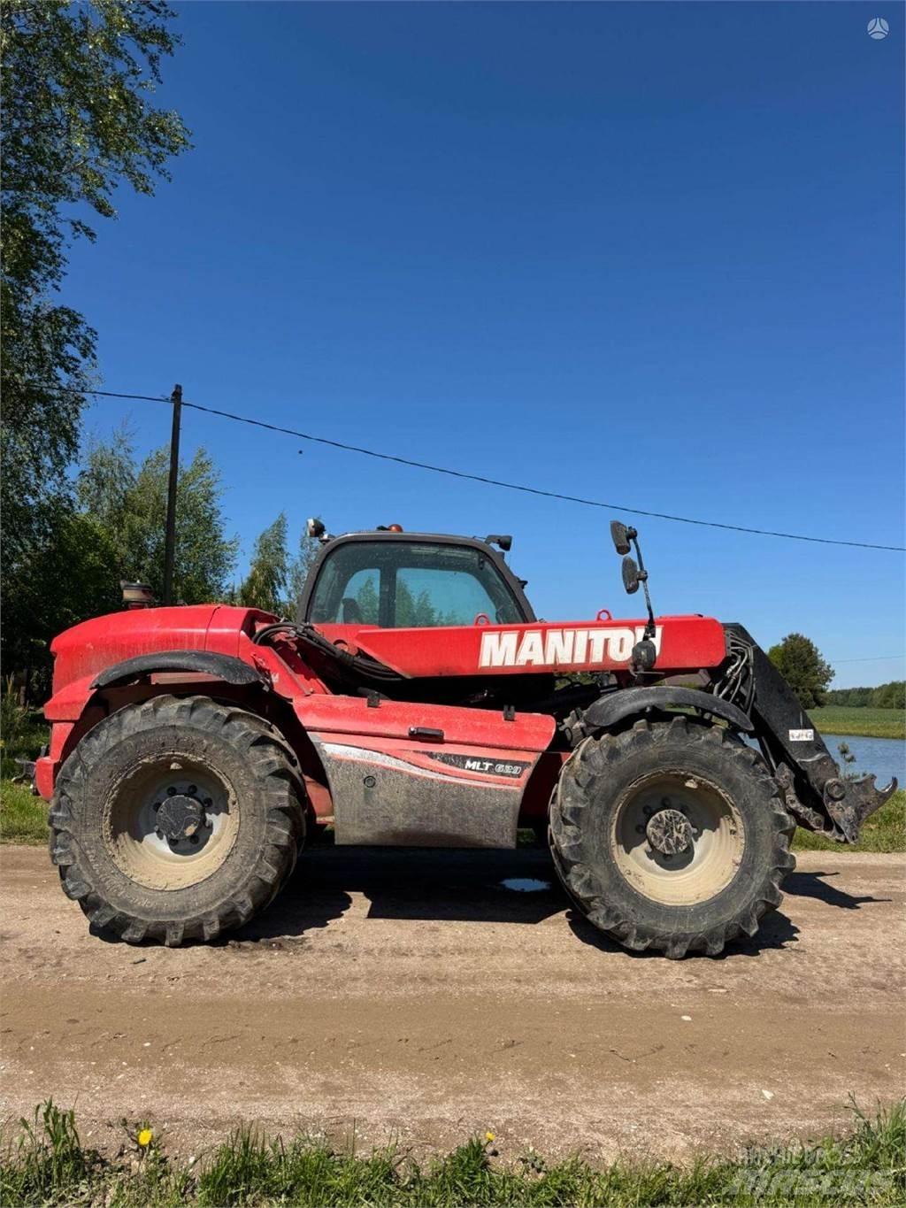 Manitou MLT629 Carregadoras frontais e escavadoras