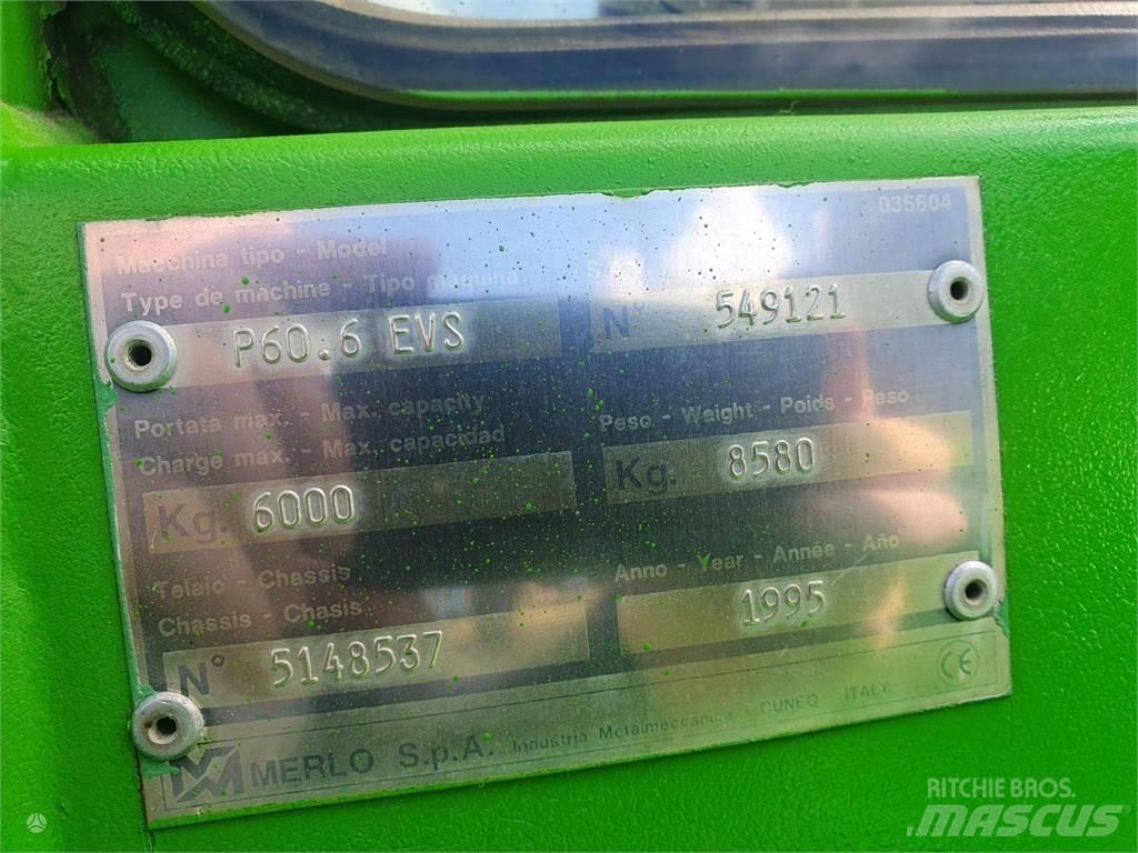Merlo P60.6 EVS Carregadoras frontais e escavadoras