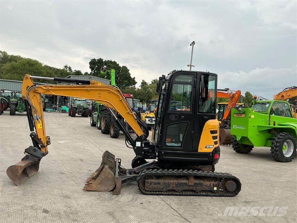 Sany SY35U Escavadeiras de esteiras