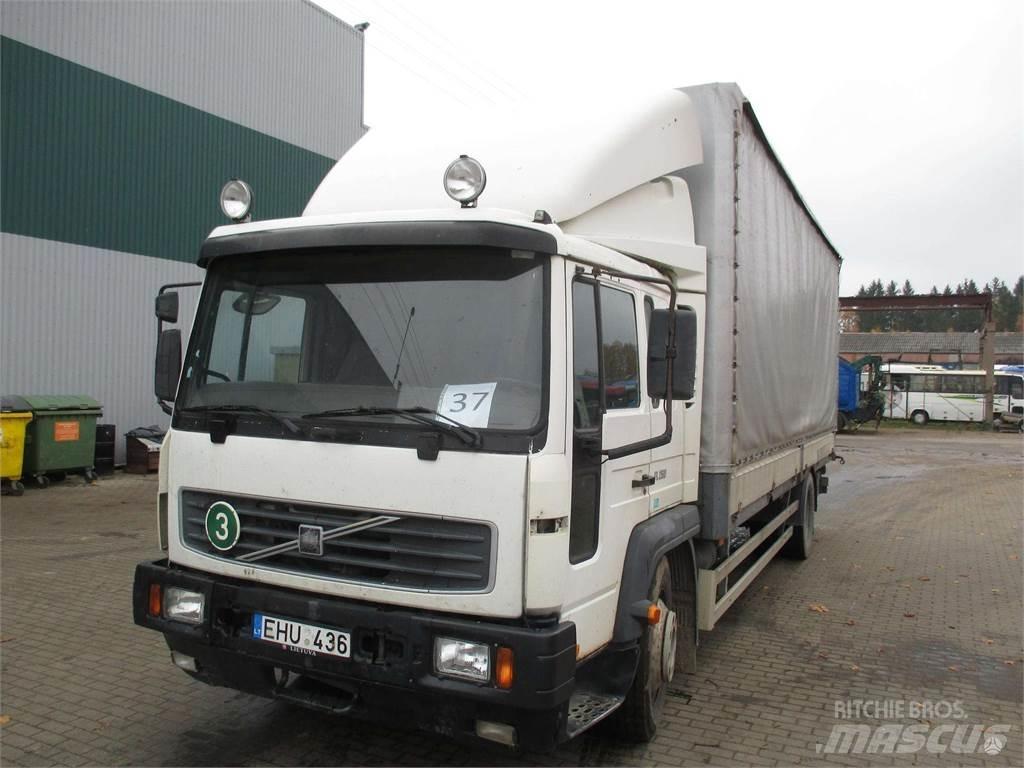 Volvo FL6 Camiões caixa cortinas laterais