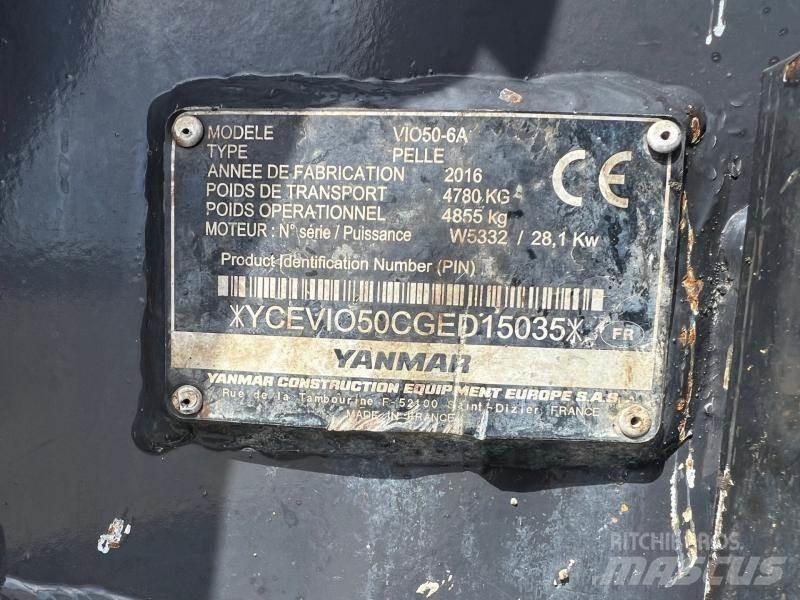 Yanmar ViO50 Miniescavadeiras