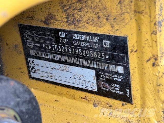 CAT 301.8 Miniescavadeiras