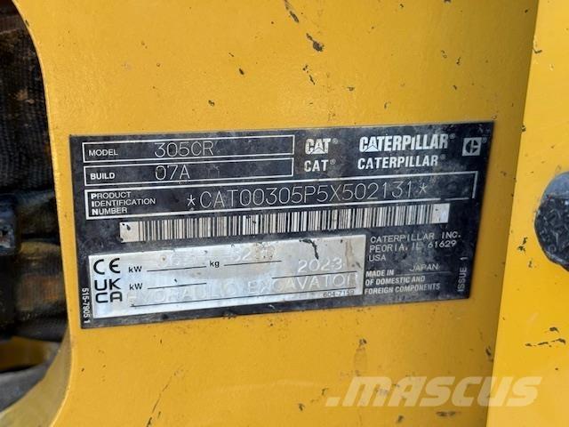 CAT 305 Miniescavadeiras