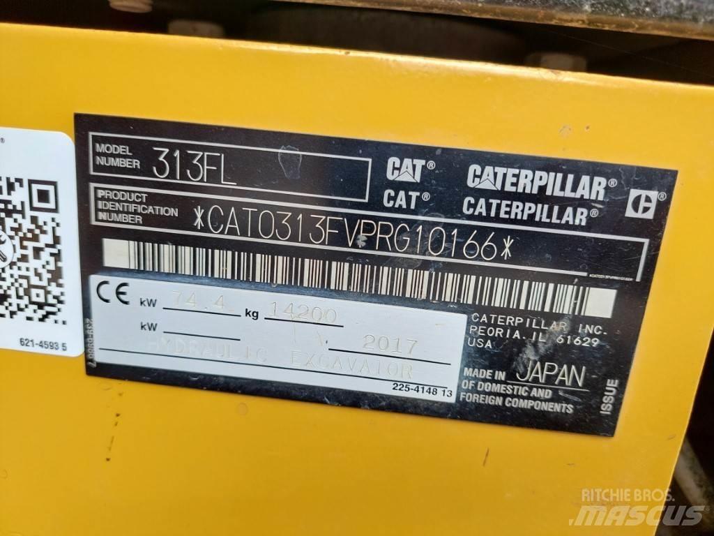 CAT 313FL Escavadeiras de esteiras