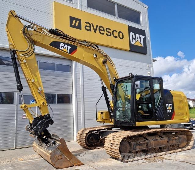 CAT 318FL Escavadeiras de esteiras