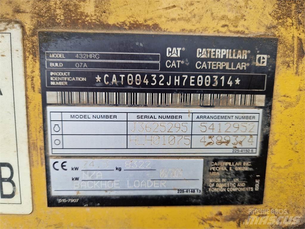 CAT 432-07 Retroescavadeiras