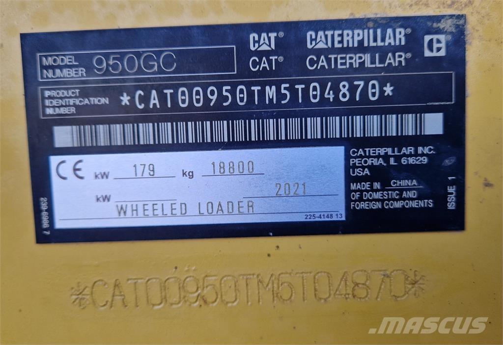 CAT 950GC Carregadeiras de rodas