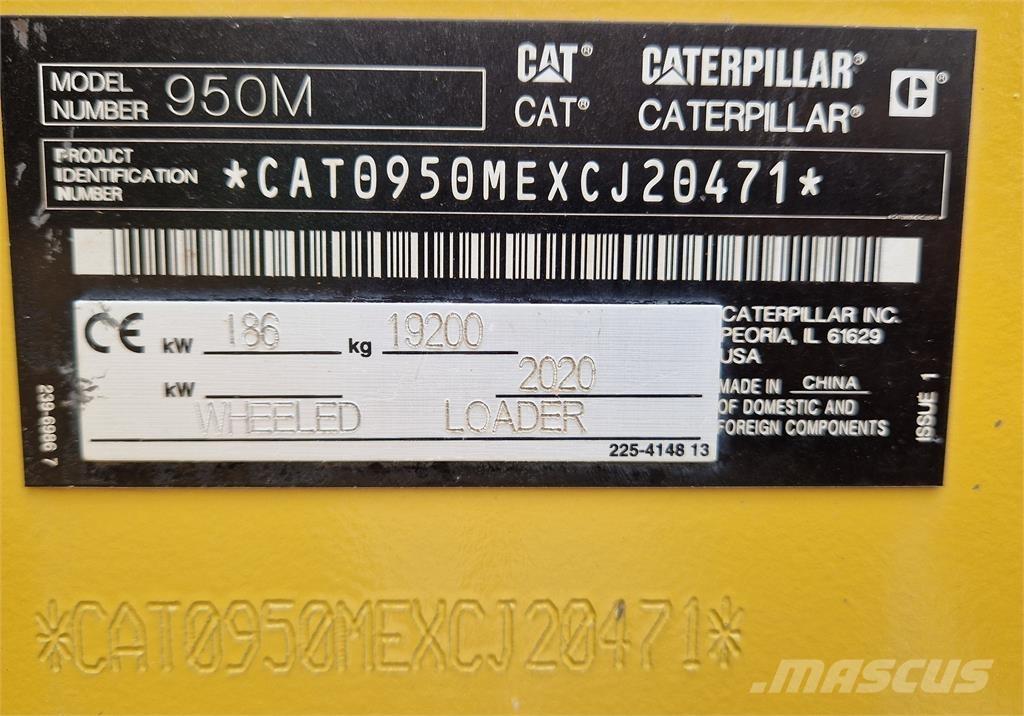 CAT 950M Carregadeiras de rodas
