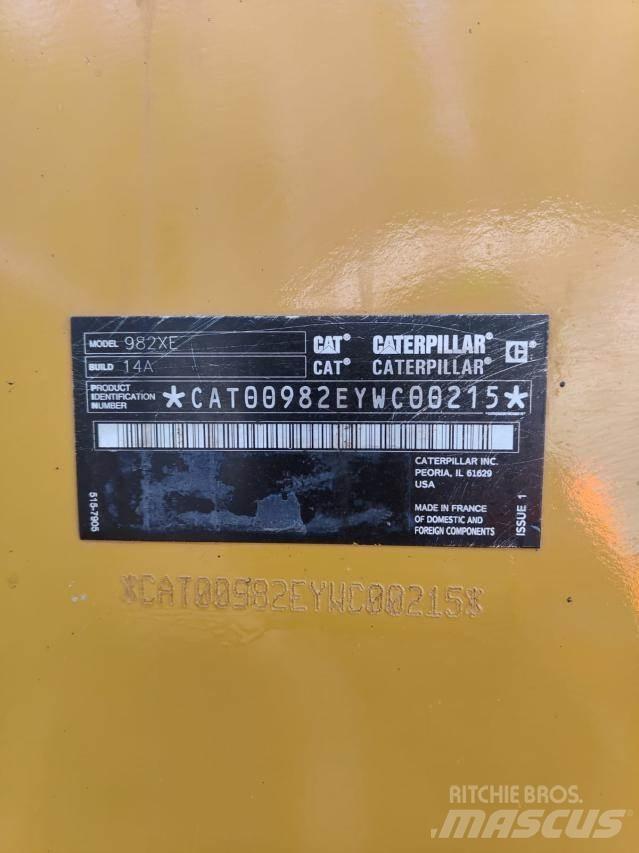 CAT 982XE Carregadeiras de rodas