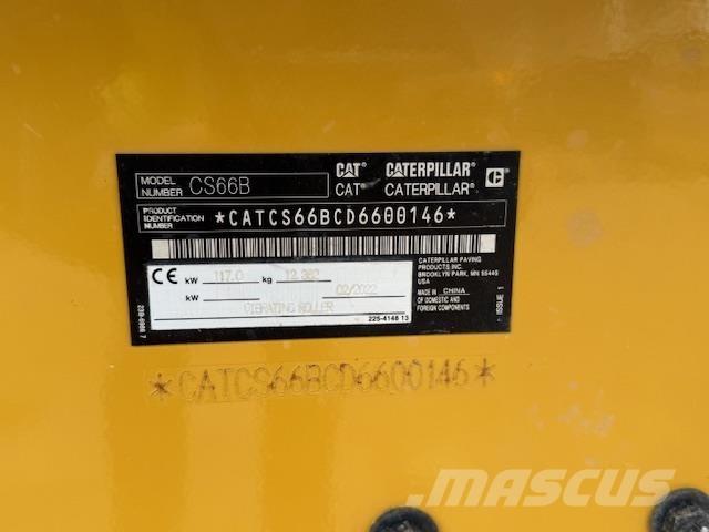 CAT CS66B Cilindros Compactadores monocilíndricos